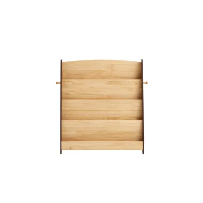 SoBuy Kinderregal mit 4 Fächern Natur 91x30x89cm Nordisch