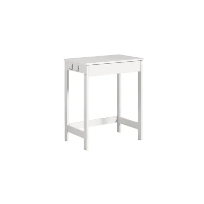 SoBuy Schreibtisch mit einer Schublade Weiß 60x40x76cm Minimalistisch