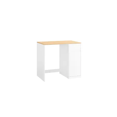 SoBuy Wäscheschrank mit 1 Schublade Weiß 100x60x90cm Nordisch