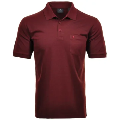 Softknit-Polo Herren Poloshirt