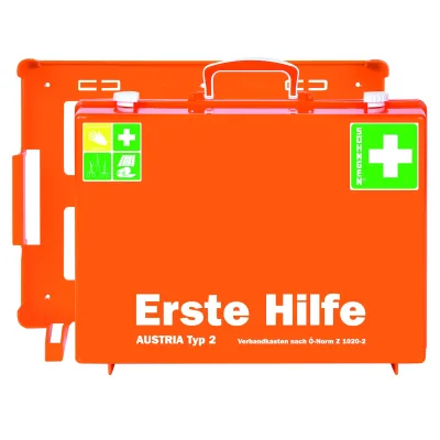 Söhngen Erste-Hilfe-Koffer AUSTRIA Typ 2 (Wundverbände; SIRIUS Rettungsdecke)