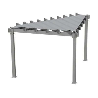 Sojag Pavillon Lima 1010 Lichtgrau   293,3x293,3x242,6cm