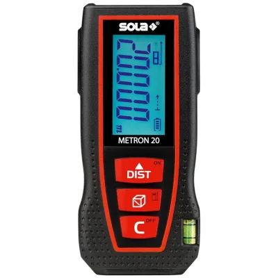 Sola Laser-Entfernungsmesser METRON 20 mit Gürteltasche