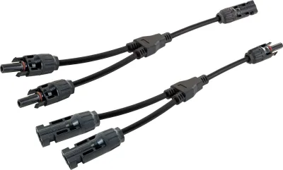 Solaradapter 2in1 Kabel 20 cm