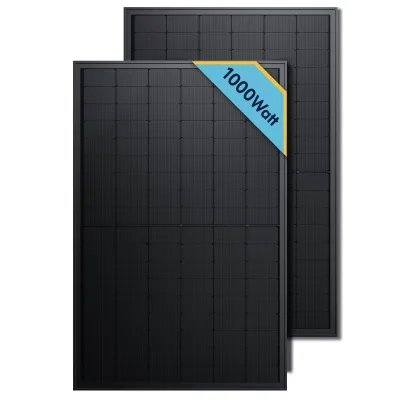 Solarmodul 1000 Watt Bifazial Glas Solarpanel für Balkonkraftwerke