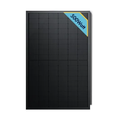 Solarmodul 500 Watt Bifazial Glas Solarpanel für Balkonkraftwerke