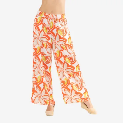 Sommerhose "Culotte" für Damen - Mango/Blumen