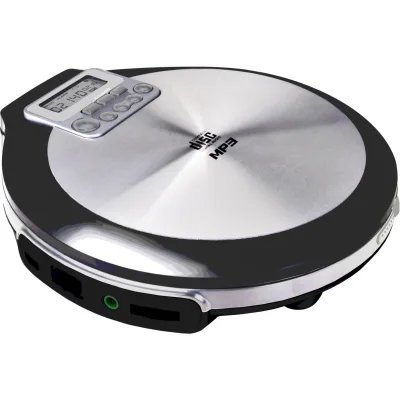 Soundmaster CD9220 CD/MP3 Player mit ESP, Akkulade- und Hörbuchfunktion