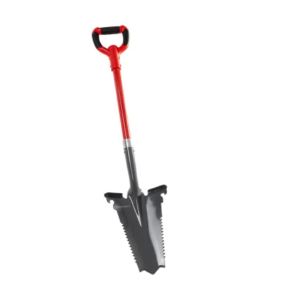 EASYmaxx Spaten- & Wurzelsäge 114cm grau/rot