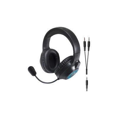 TYRON RGB Stereo Gaming Headset - für PC/PS5/PS4/Xbox Series X/S/Switch 2/Switch/OLED/Lite, schwarz