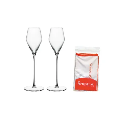 Spiegelau Digestifgläser + Poliertuch Definition 130 ml 2er Set