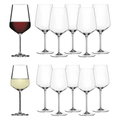 Spiegelau Rot- und Weißweingläser Style 12-tlg.