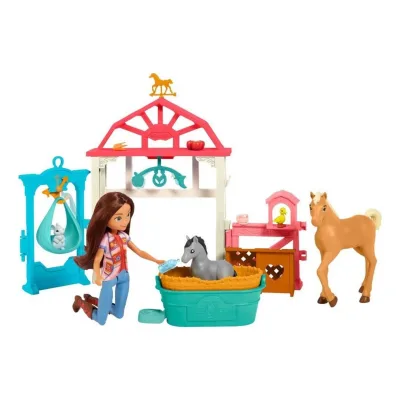 Spirit Spirit Luckys Tierbaby-Pflegestation mit Pony & Fohlen