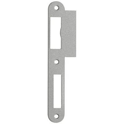 SSF Lappen-Schließblech 170 mm, DIN R 24 mm rd.Nickel-silb