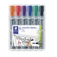 STAEDTLER® Flipchartmarker Lumocolor® 356 2 mm 6 St./Pack.