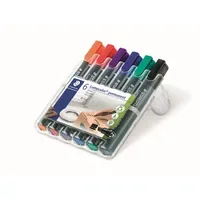 STAEDTLER® Permanentmarker Lumocolor® 350 6 St./Pack.