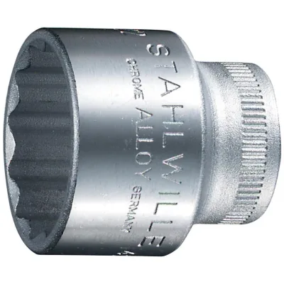 Stahlwille Steckschlüssel-Einsatz 3/8 19 mm 12kt.