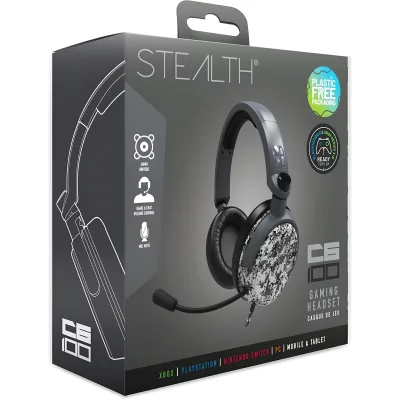 Stealth C6-100 Gaming Headset Urban Grey Digital Camo