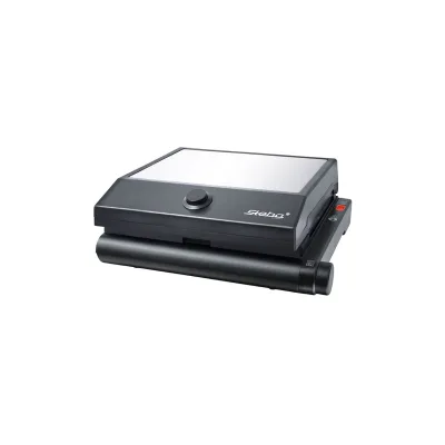 STEBA SG 55 3-in1 Multi-Snack Maker Sandwichmaker Waffeleisen Kontaktgrill Schwarz/Edelstahl
