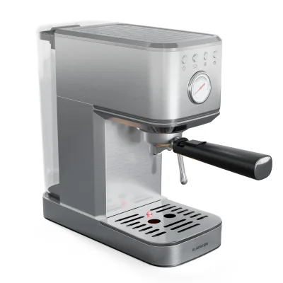 SteelPresso Slim Espressomaschine   Siebträger   inkl. Zubehör Edelstahl