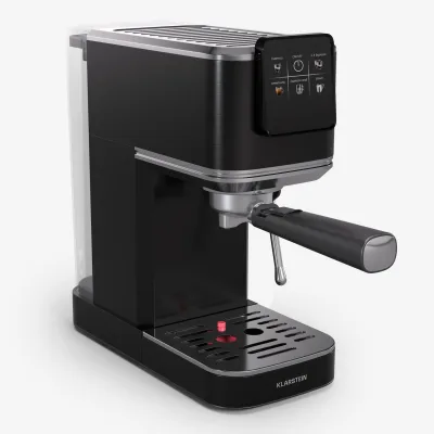 SteelPresso Slim Touch Espressomaschine   Siebträger   Touch-Display Schwarz