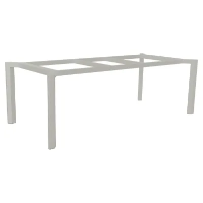 Stern Tischgestell 220x100 cm Penta Aluminium greige