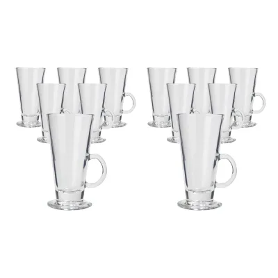 Stölzle Lausitz Latte Macchiato Gläser V-Shape 265 ml 12er Set