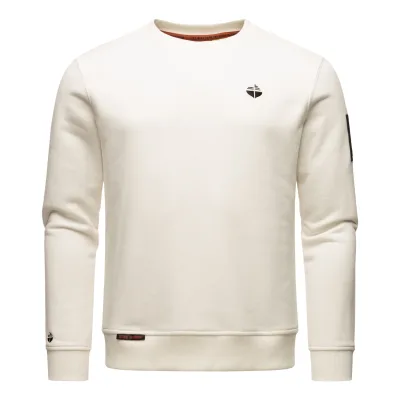STONE HARBOUR Herren Sweater stylischer Pullover mit Rundhals-Ausschnitt Boo Brock