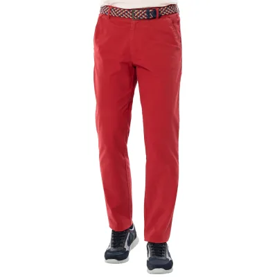 Suprax Herren Freizeithose mit Gürtel