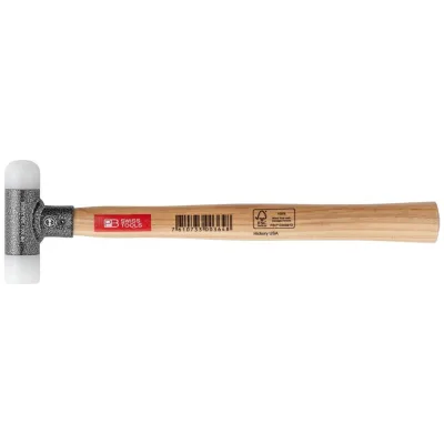 Swiss Tools Schonhammer mit Holzstiel rückschlagfrei 32mm