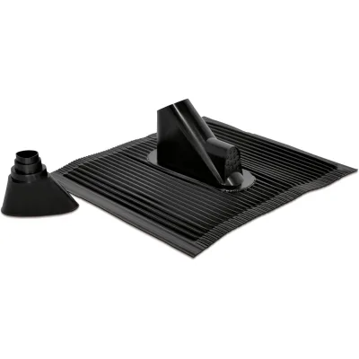 TechniSat Alu-Dachziegel Set   Robuste Halterung für Antennenmontage schwarz