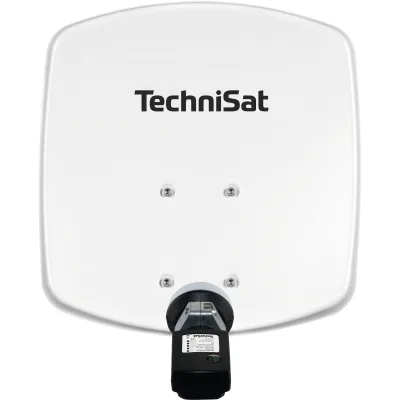 TechniSat DIGIDISH 33   Sat-Schüssel mit V/H-LNB & Satfinder, 1 TN polarweiß