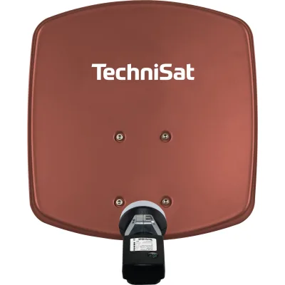 TechniSat DIGIDISH 33   Sat-Schüssel mit V/H-LNB & Satfinder, 1 TN ziegelrot