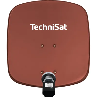 TechniSat DIGIDISH 45   Sat-Schüssel mit V/H-LNB & Satfinder, 1 TN ziegelrot