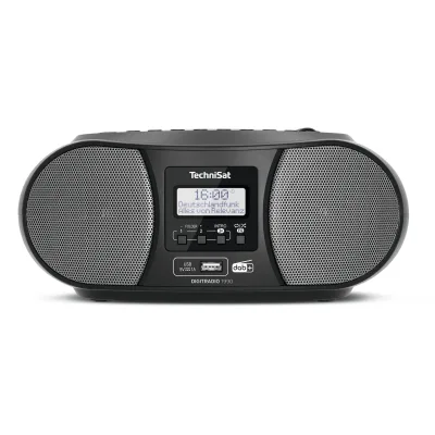 TechniSat DIGITRADIO 1990   Stereo-Boombox mit DAB+, UKW, CD-Player schwarz