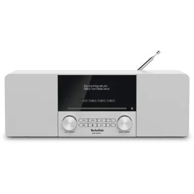 TechniSat DIGITRADIO 3   DAB+/UKW/CD-Stereoradio, Bluetooth & MP3 weiß