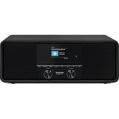 TechniSat DIGITRADIO 330 - DAB+/UKW 10W Radio mit CD, Bluetooth, Fernbedienung schwarz