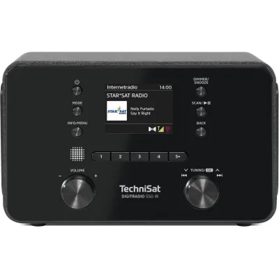 DAB+ Internetradio DIGITRADIO 550 IR schwarz
