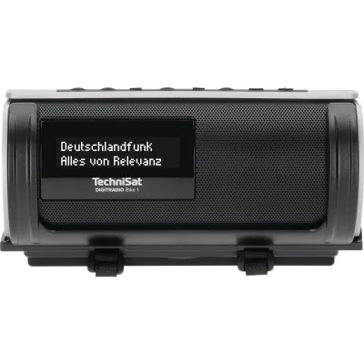 TechniSat DIGITRADIO Bike 1   DAB+/UKW-Radio für Fahrräder, Akku   schwarz