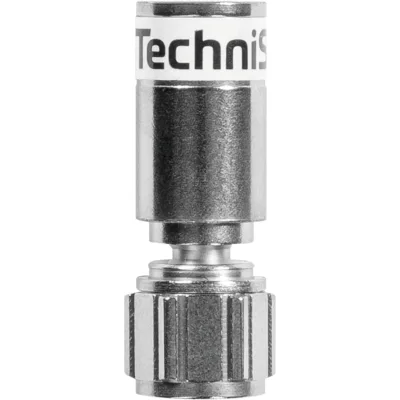TechniSat F-Kompressionsstecker 3.9   High-End F-Stecker   100 Stück silber