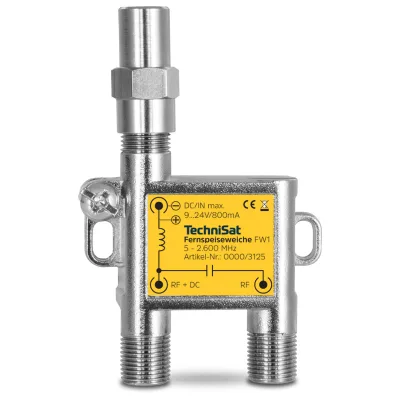 TechniSat Fernspeiseweiche FW1   Zum Fernspeisen von LNB's oder Verstärkern