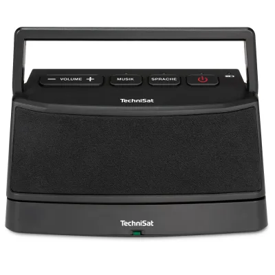 TechniSat ISIBOX 1 - 4 W Funklautsprecher für TV und HiFi mit 6h Akkubetrieb