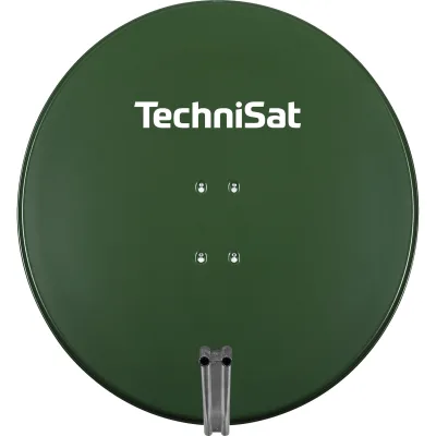 TechniSat SATMAN 850 PLUS   85cm Sat-Antenne inklusive AZ/EL-Halterung   rot tannengrün