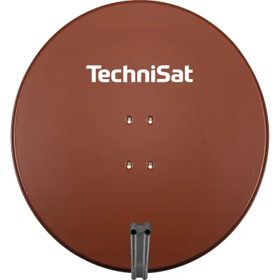 TechniSat SATMAN 850 PLUS   85cm Sat-Antenne inklusive AZ/EL-Halterung   rot ziegelrot