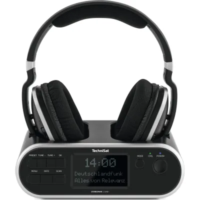 STEREOMAN 2 DAB+ schwarz Over-Ear Kopfhörer