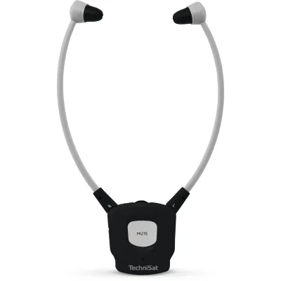 TechniSat STEREOMAN ISI 3 Kopfhörer   Zusätzlicher / Ersatz Stereo-Funkkopfhörer schwarz