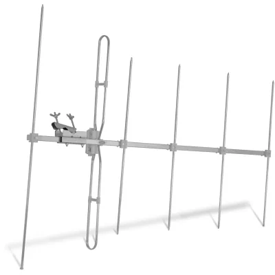 TechniSat TECHNIYAGI 6 VHF   6-Elemente Antenne zum Empfang von DAB+   silber