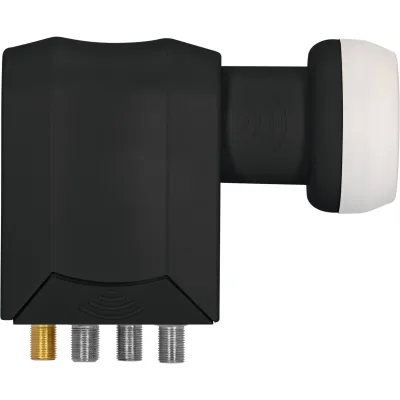 TechniSat Universal-SCR 4+4 LNB   Einkabel-LNB mit 4 Legacy-Ausgängen   schwarz