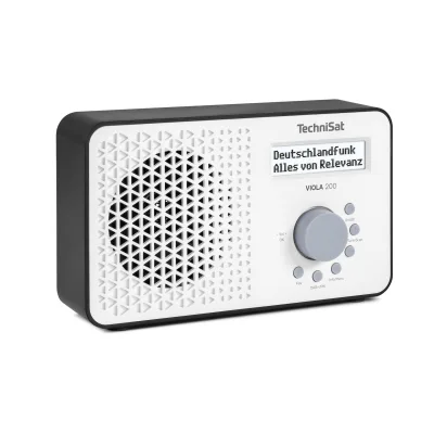 TechniSat VIOLA 200   tragbares DAB+ Radio (UKW, Kopfhöreranschluss, 1 Watt) weiß