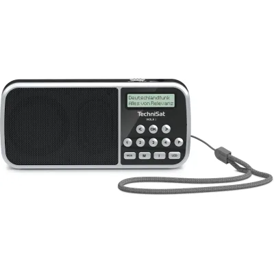 TechniSat VIOLA 3   portables DAB+ Radio mit LED Taschenlampenfunktion   schwarz